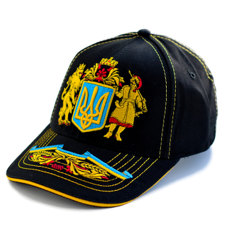 Ukraine (Coat of Arms) (3D) Baseball Cap