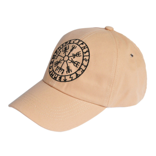 Aegishjalmur (Helm of Awe) (Color Beige) Baseball Cap