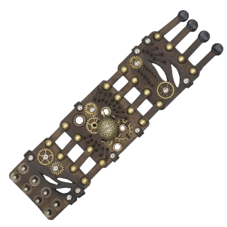 Steampunk (bsp-6) Black Bracelet 