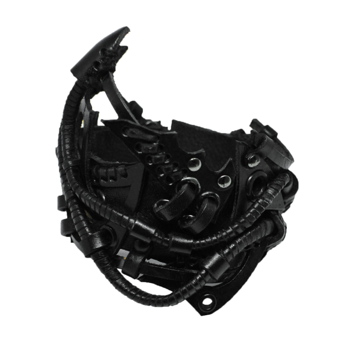 Steampunk (bsp-44) Black Bracelet
