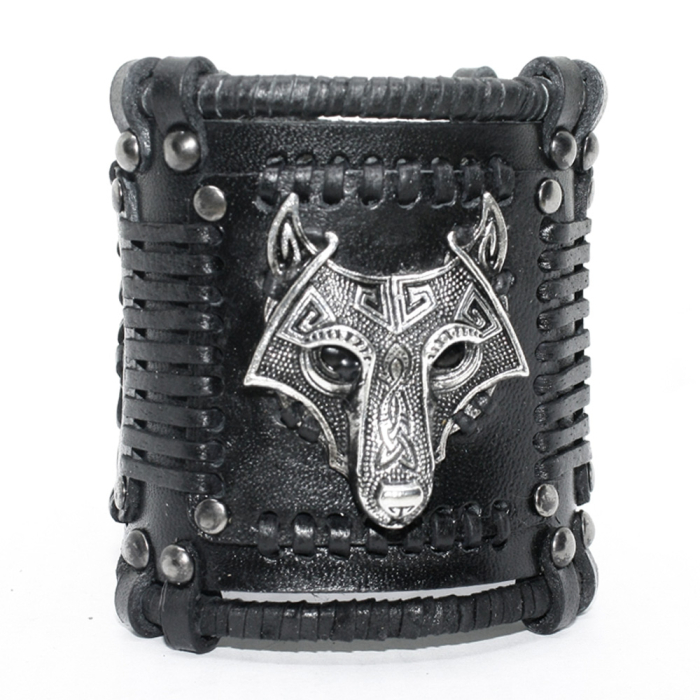 Steampunk (bsp-48) Black Bracelet