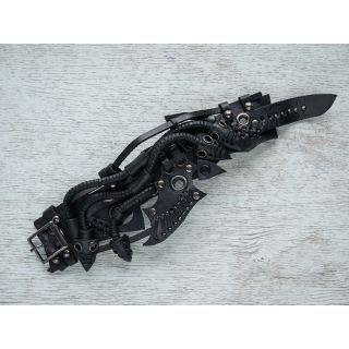 Steampunk (bsp-1) Black Bracelet