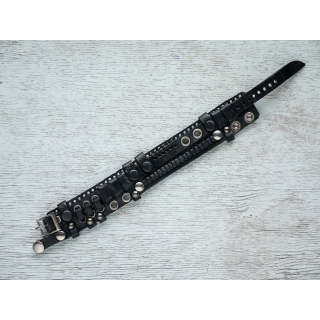 Steampunk (bsp-11) Black Bracelet
