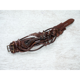 Steampunk (bsp-14) Brown Bracelet