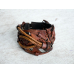 Steampunk (bsp-17) Brown Bracelet 