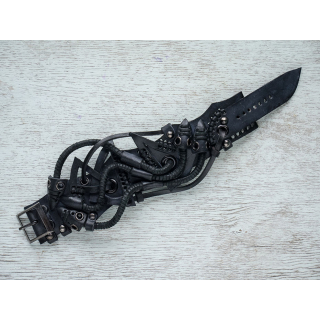 Steampunk (bsp-2) Black Bracelet