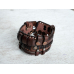 Steampunk (bsp-25) Brown Bracelet