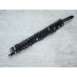 Steampunk (bsp-8) Black Bracelet