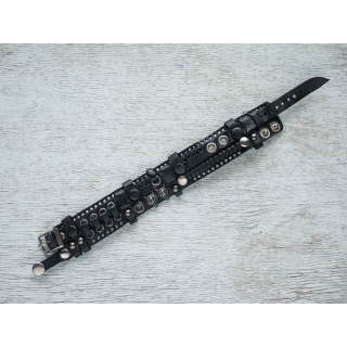 Steampunk (bsp-9) Black Bracelet
