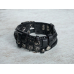 Steampunk (bsp-9) Black Bracelet