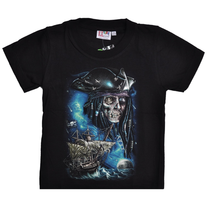 Pirate, Ghost Ship (Rock Eagle, Glowing in the Dark) T-Shirt