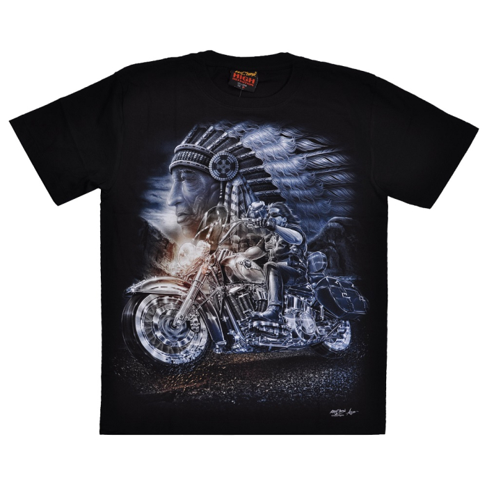 Indian Motorcycle (Glows in the Dark) T-Shirt