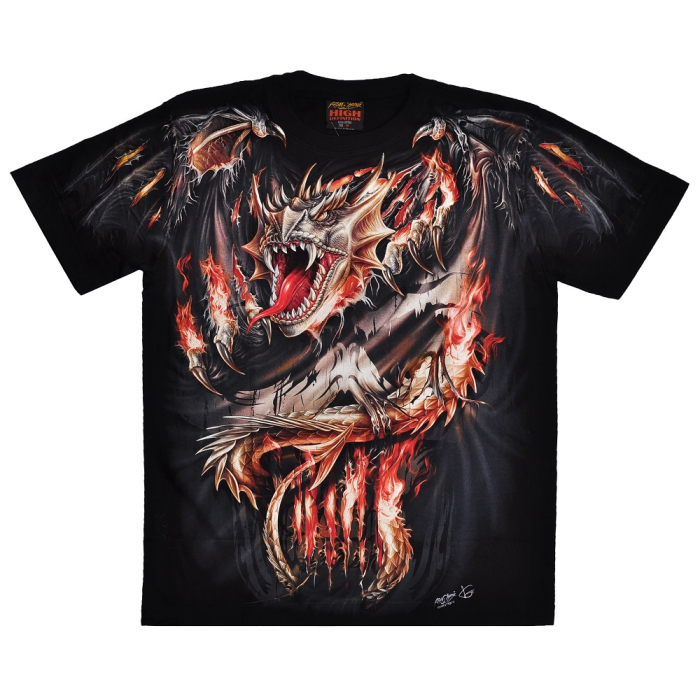 Fire Dragon (Glows in the Dark) T-Shirt