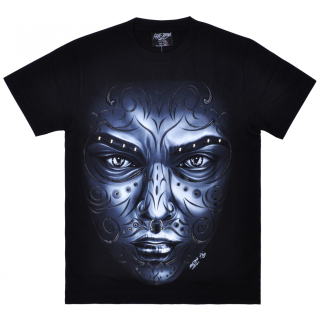 Tattoo Face (3D, Glow in the Dark) T-Shirt