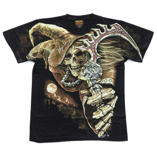 Skeleton in a Magic Hat (Glows in the Dark) T-Shirt