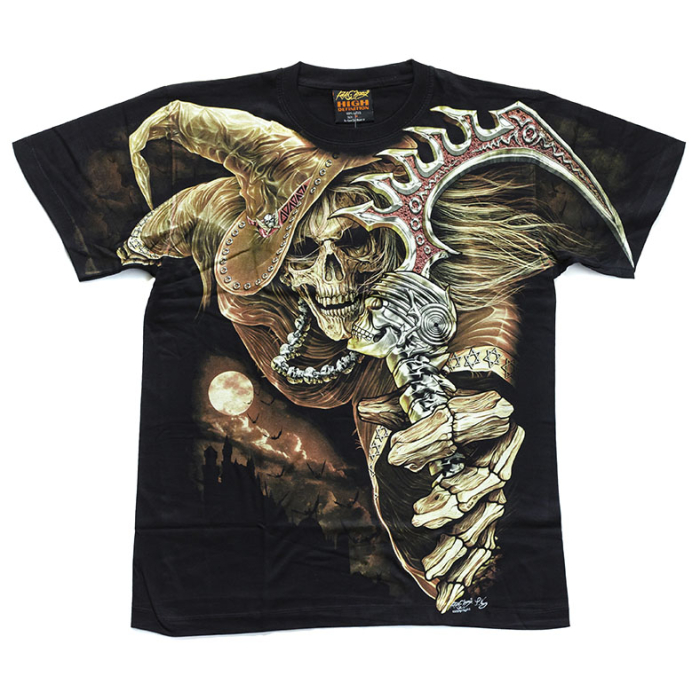 Skeleton in a Magic Hat (Glows in the Dark) T-Shirt