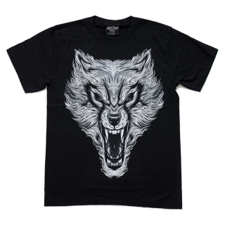 White Wolf (Glowing in the Dark) T-Shirt