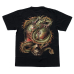 Chinese Dragon on the Skull (3D, Glows in the Dark) T-Shirt