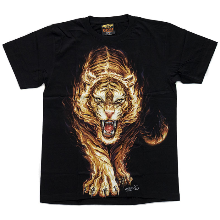 Fire Tiger (Glows in the Dark) T-Shirt