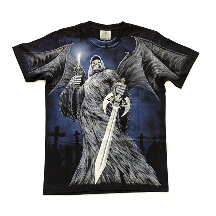 Death with Wings and Sword T-Shirt