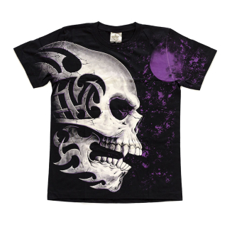 Skull (Carved Pattern) T-Shirt