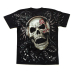 Skull in Headphones (on the Background of Notes) T-Shirt