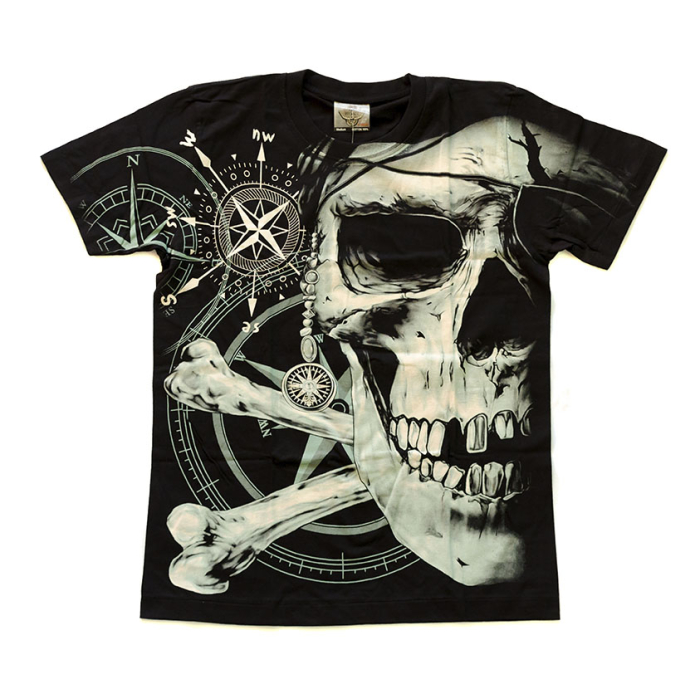 Skull (Wind Rose) T-Shirt