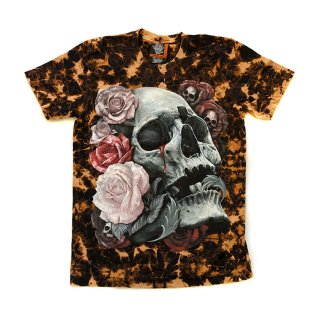 Skull with Roses T-Shirt