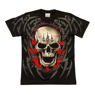 Skull with Pattern T-Shirt 