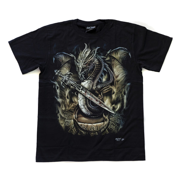 Dragon with a Sword (Glows in the Dark) T-Shirt