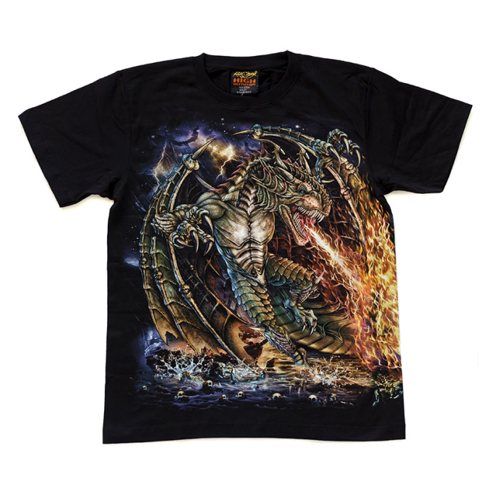 Sea Fire-Breathing Dragon (Glows in the Dark) T-Shirt