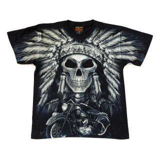 Chief's Skull (Glows in the Dark) T-Shirt