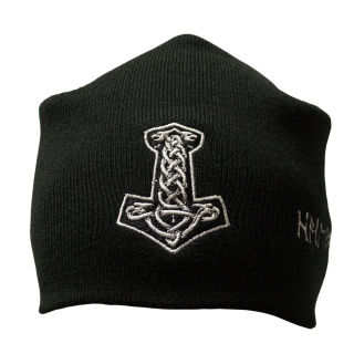 Thor's Hammer (Runes) Hat with Embroidery