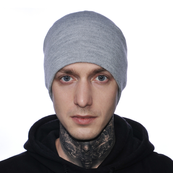 Gray Cap without Embroidery