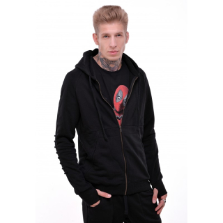 Urbanist (Black Color) Hoodie with a Zipper