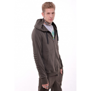 Urbanist (Khaki Color) Hoodie with a Zipper