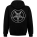 Satan Crew Kangaroo Pocket Hoodie with a Zipper