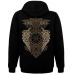 Viking (Valgrind) Kangaroo Pocket Hoodie with a Zipper