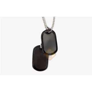 Plain Double Dog Tag