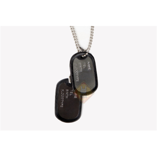 Engraved Double Dog Tag