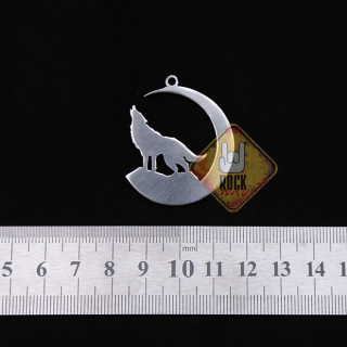 Howling Wolf Pendant