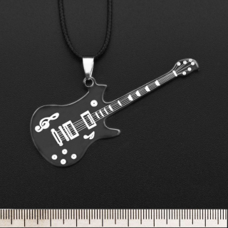 Black Guitar (RW-020) Pendant