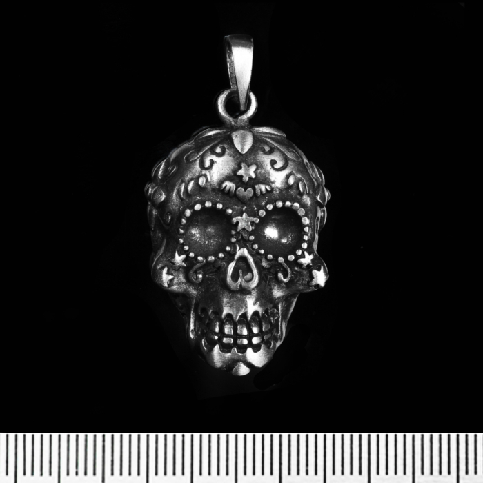 Calavera Skull (pth-019) Pendant