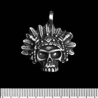 Indian Skull (pth-035) Pendant