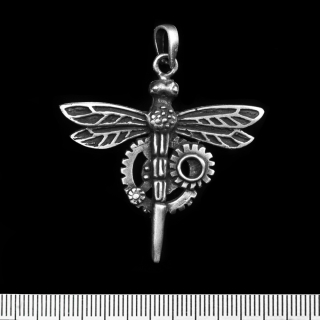 Dragonfly (Steampunk) (pth-040) Pendant