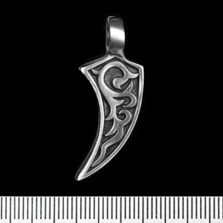 Fang with a Pattern (pth-046) Pendant