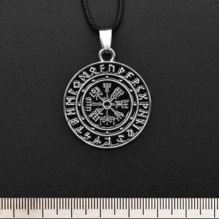 Helm of Awe (Futark) (RW-008) Pendant