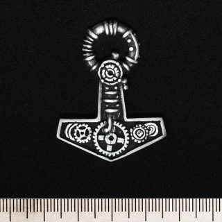 Thor's Hammer (Steampunk) (pth-058) Pendant
