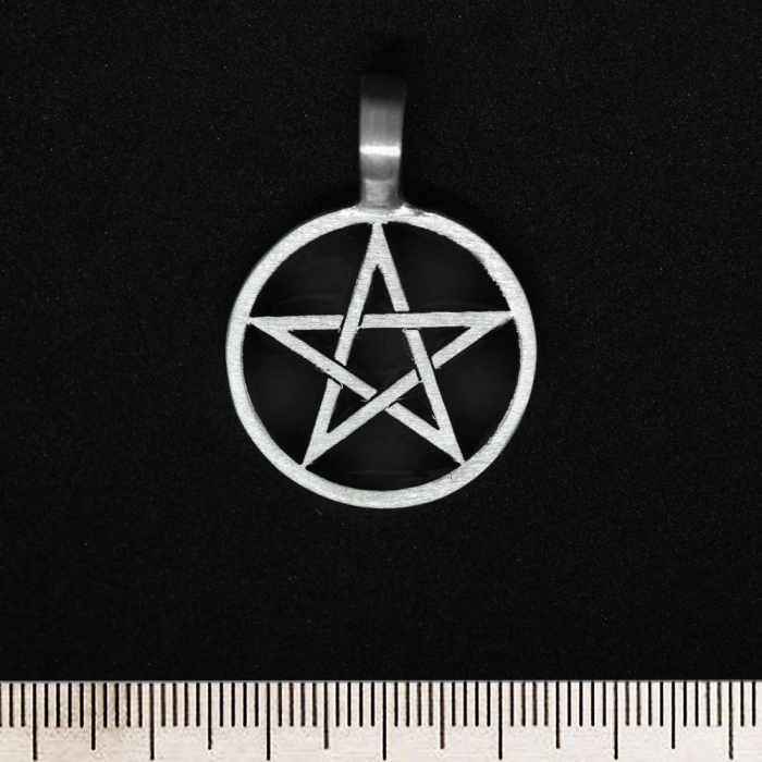 Pentagram (Black) (pth-066) Pendant