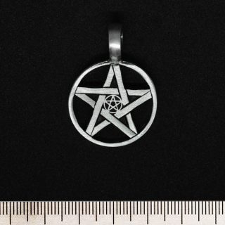 Double Pentagram (pth-067) Pendant